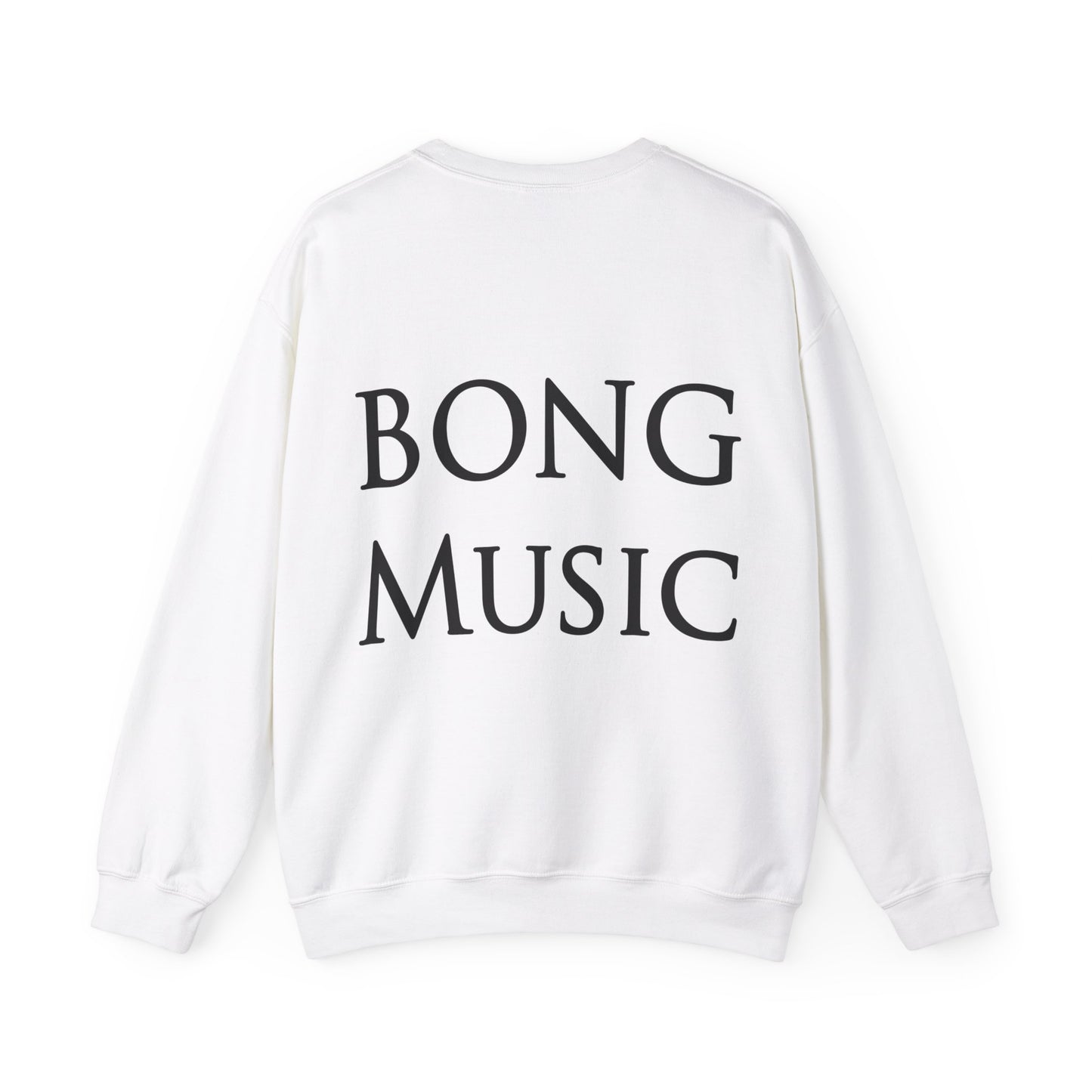 BONG MUSIC - Sweater (Black Text)