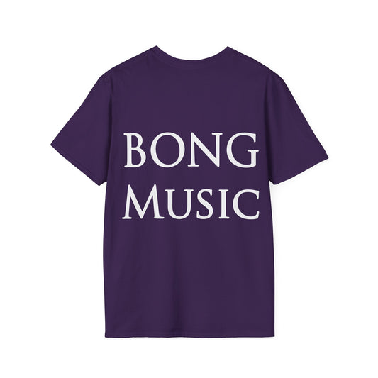 BONG MUSIC - T Shirt (White Text)