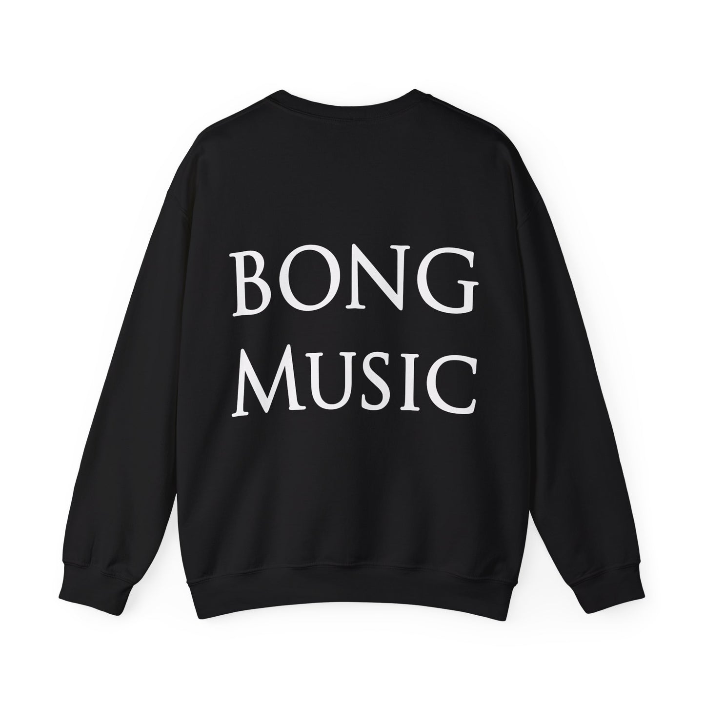 BONG MUSIC - Sweater (White Text)