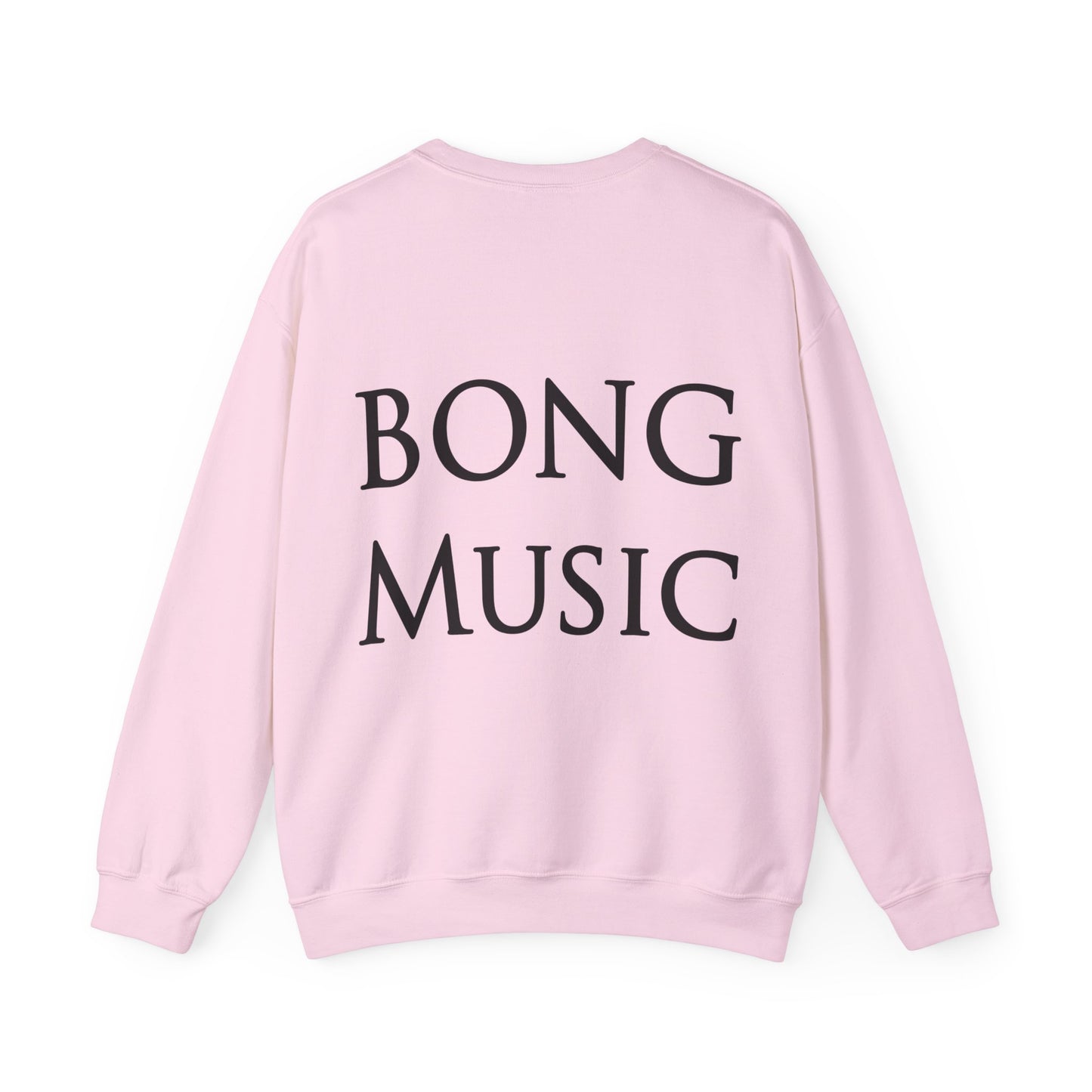 BONG MUSIC - Sweater (Black Text)