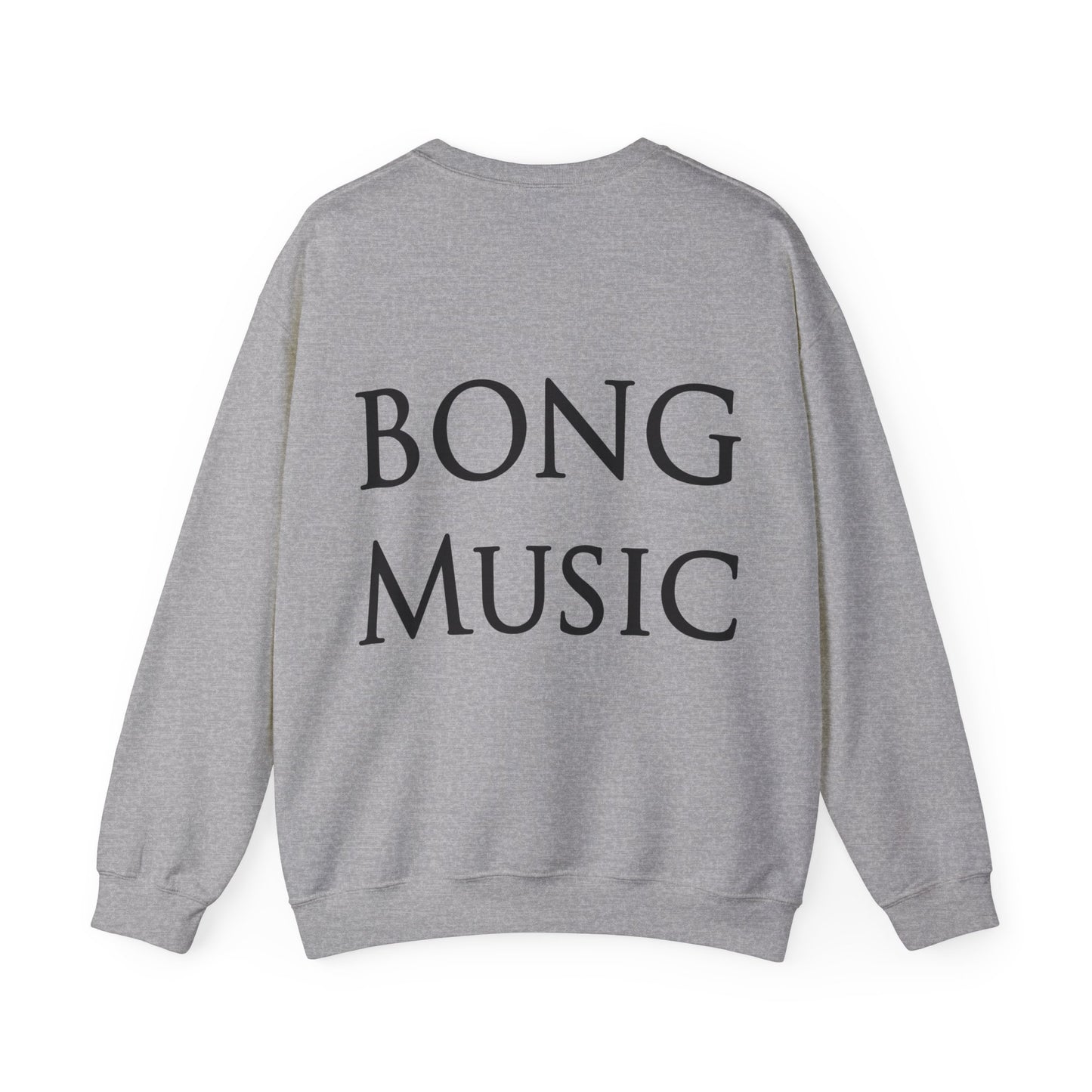 BONG MUSIC - Sweater (Black Text)